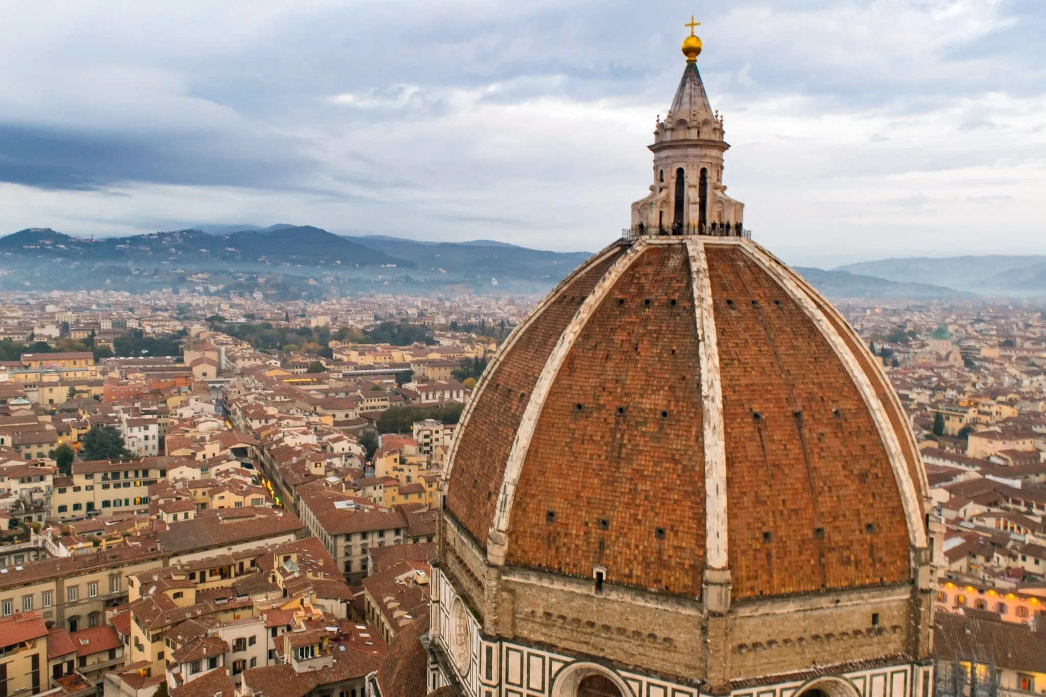 Best Views of Florence: Duomo as seen from the top of the bell tower